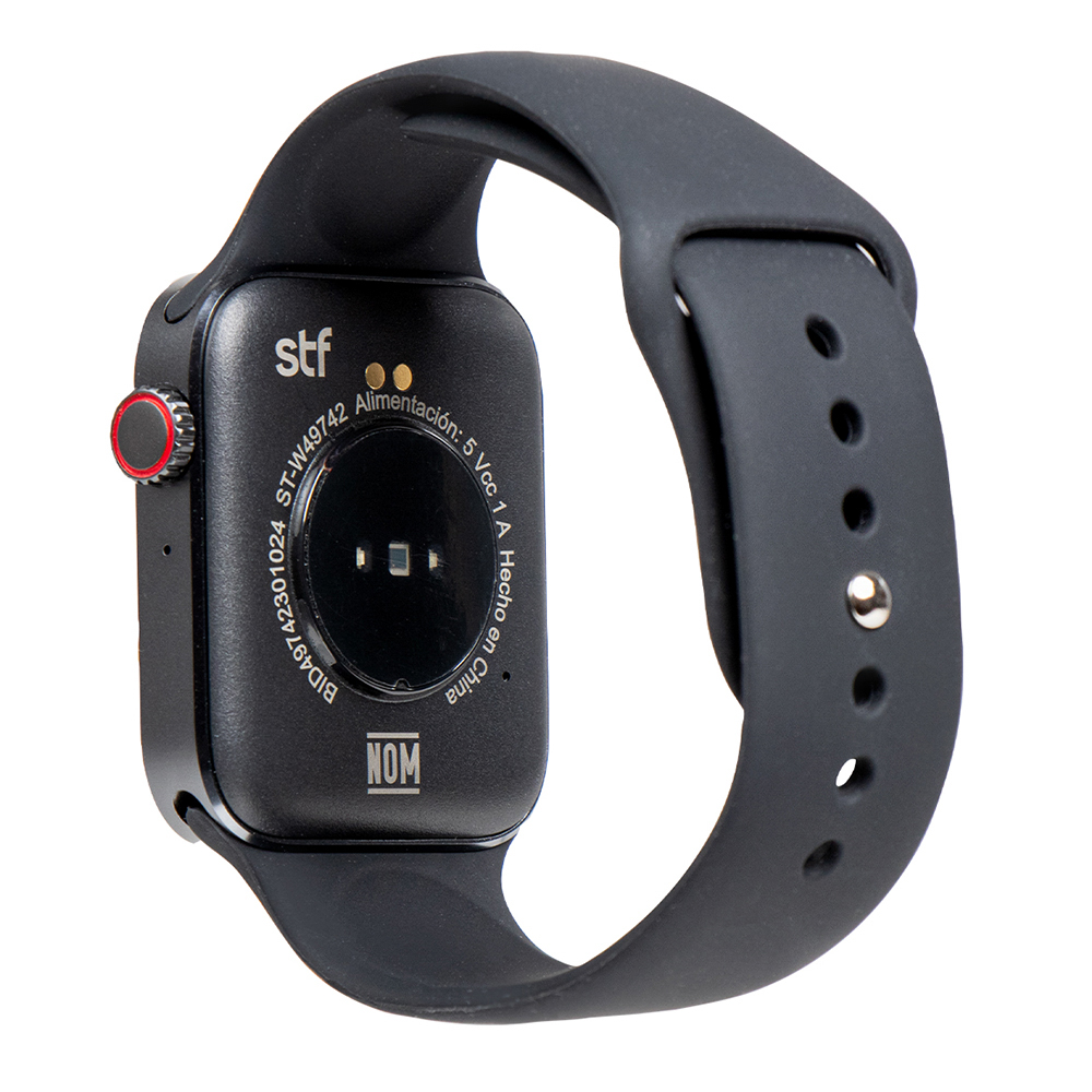 Smartwatch reloj inteligente  STF Kronos Neox |1.78" pulgadas AMOLED Resistencia al agua IP67 Color  negro