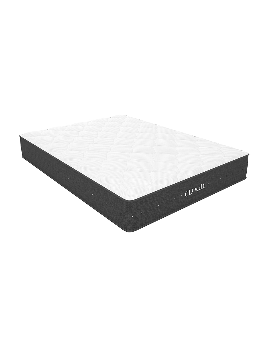 Colchón Firme Flex Hybrid Cloud Individual Blanco