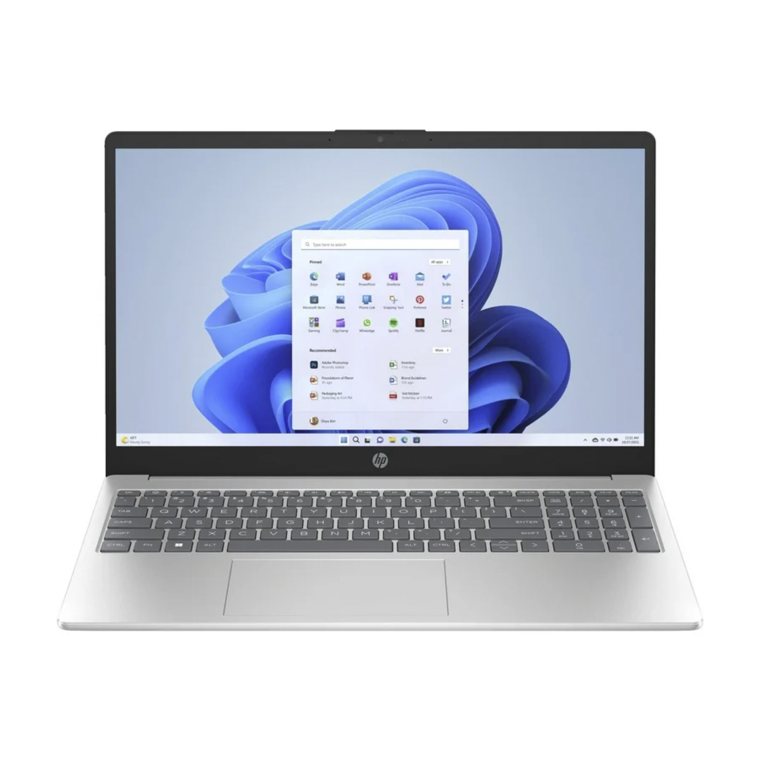 Hp (15-Fd0005) 15.6 Pulgadas Touch i5-1235U 8GB 512GB SSD W11 Plata