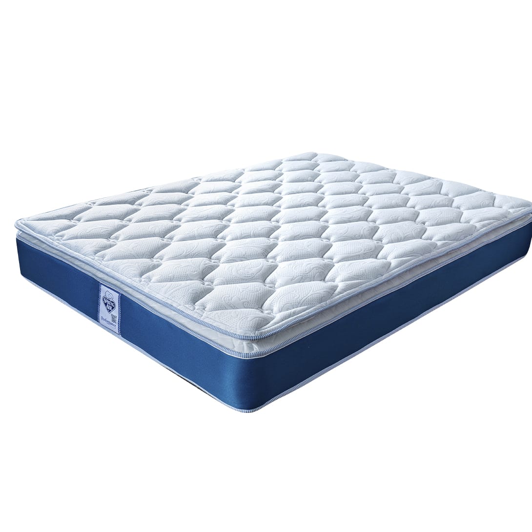 Spring Air Colchón Matrimonial Cota Tecnología Performance Con Colchoneta Pillow Confort Medio y Soporte Ortopédico 