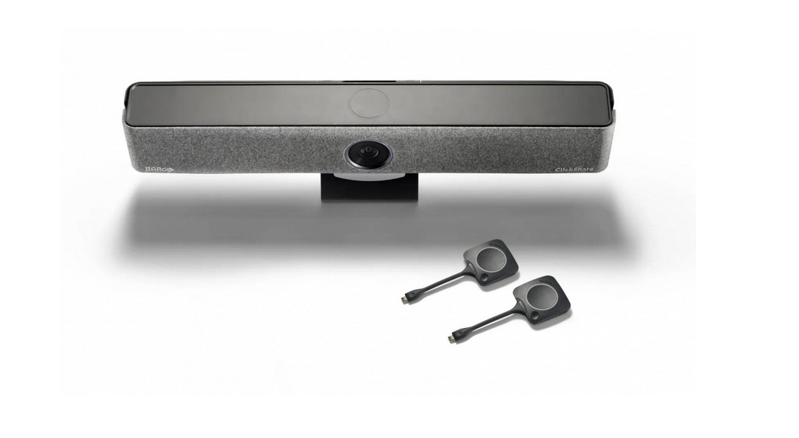Barco Sistema de Videoconferencia ClickShare Pro, 4K Ultra HD, 1x USB 3.1, Gris. 