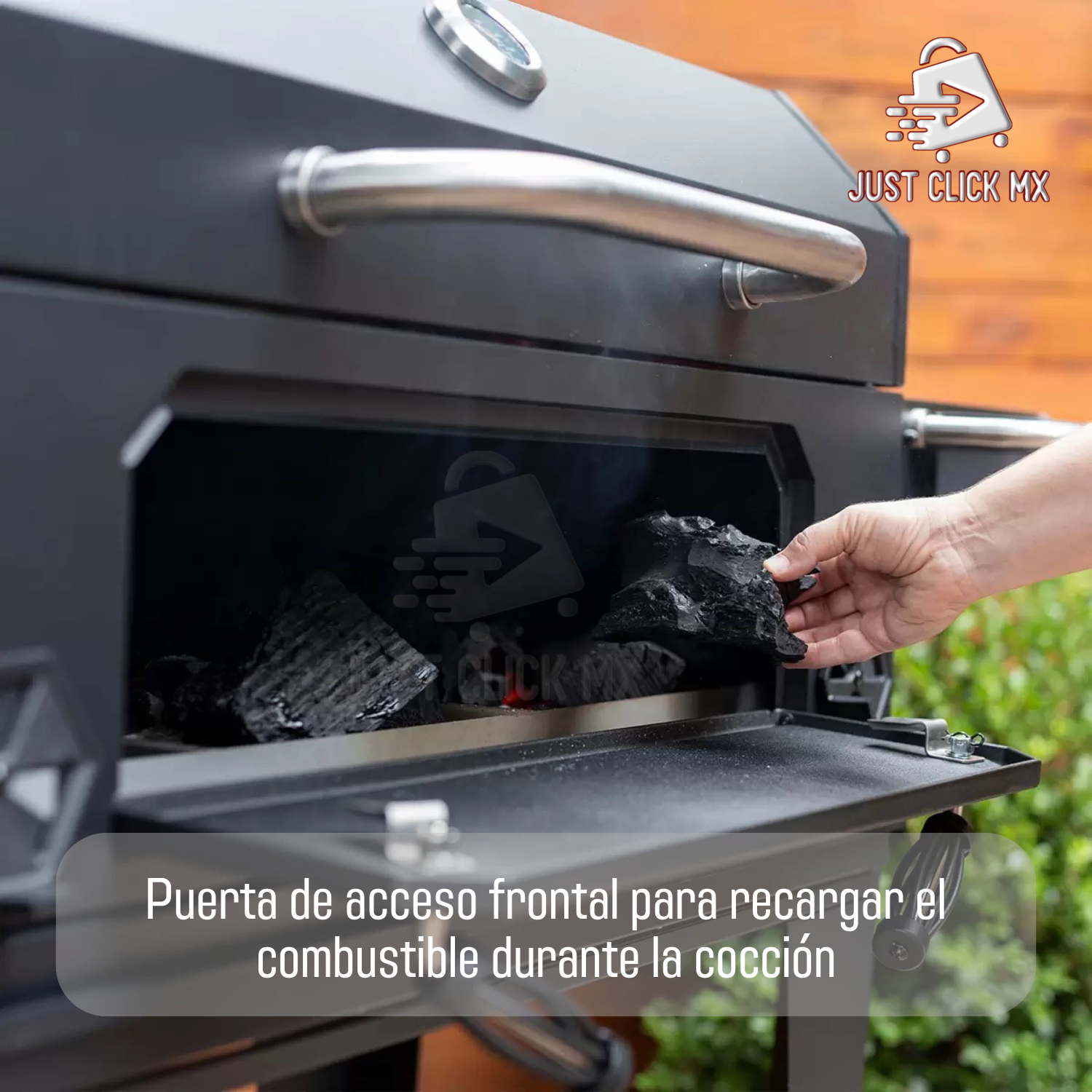 Parrilla Asador De Carbón Masterbuilt 36¨Hierro Fundido Negro