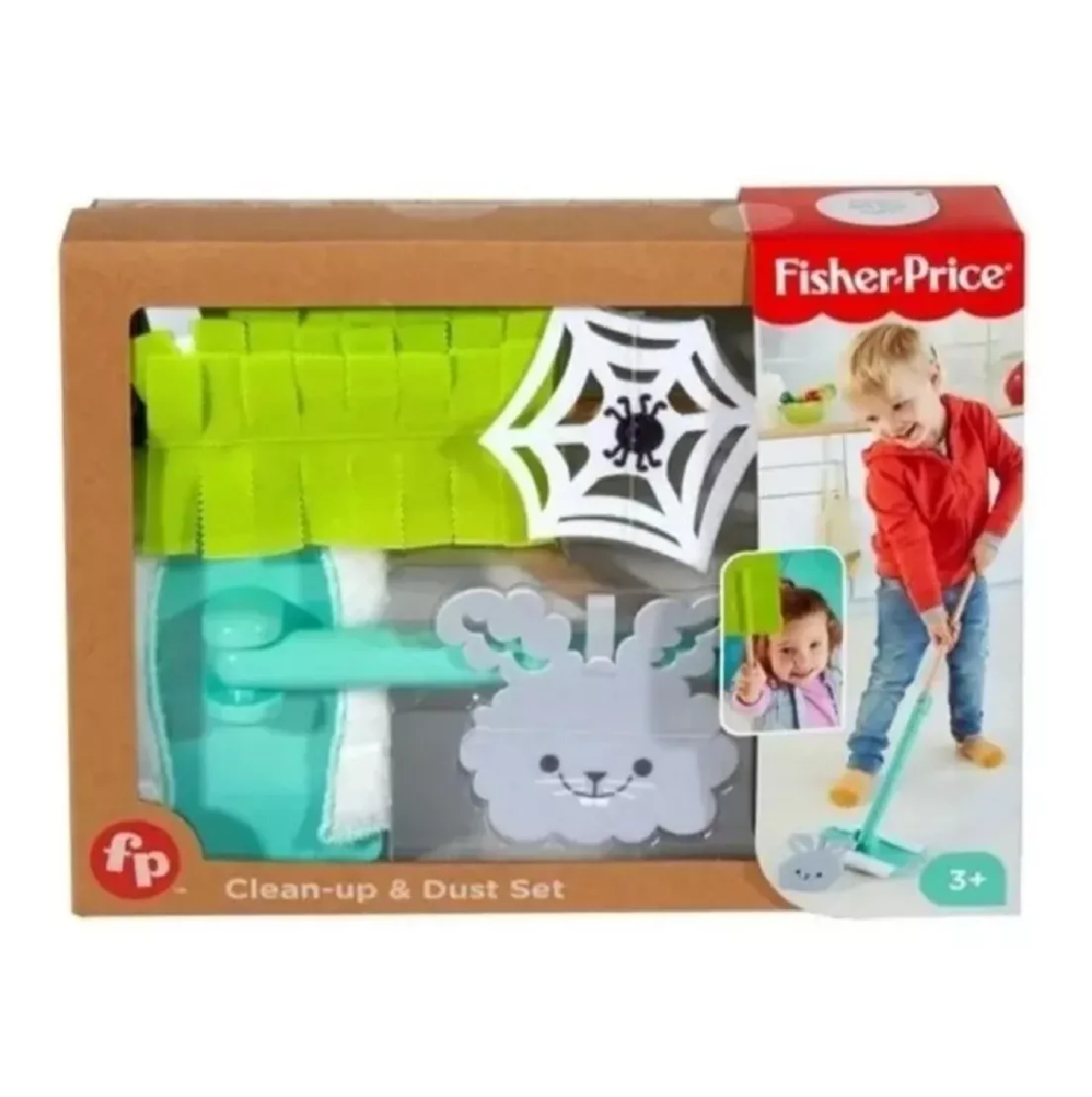 Set De Juego Fisher Price 5 Piezas Para Limpieza Del Hogar