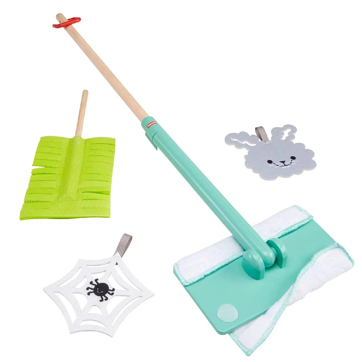 Set De Juego Fisher Price 5 Piezas Para Limpieza Del Hogar