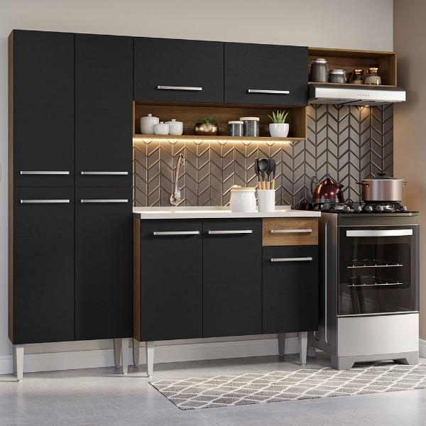 Cocina Integral Modular Madesa Emilly 229cm Con Tarja MN 12