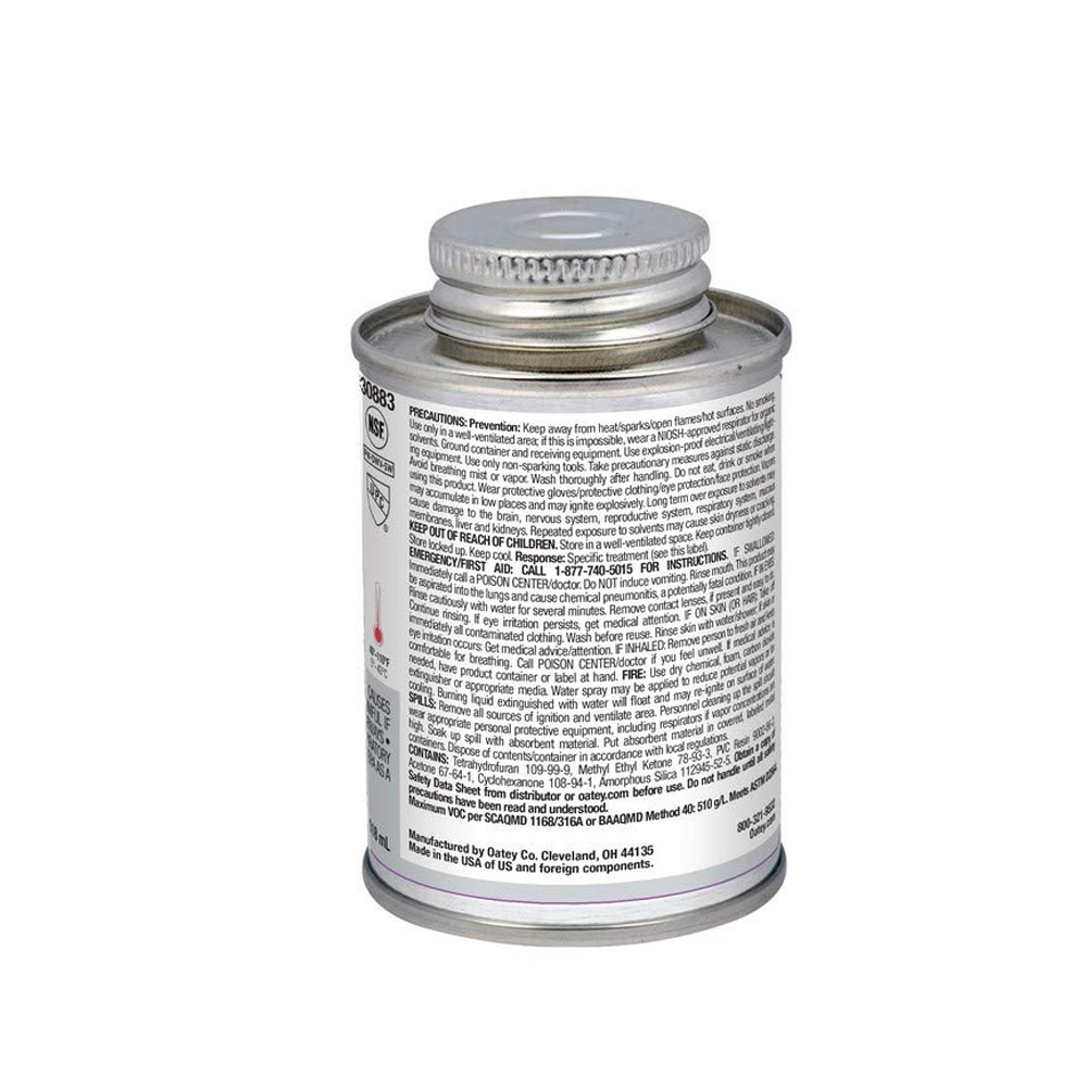 Mediano Azul Cemento Para Pvc 118 ml Oatey 