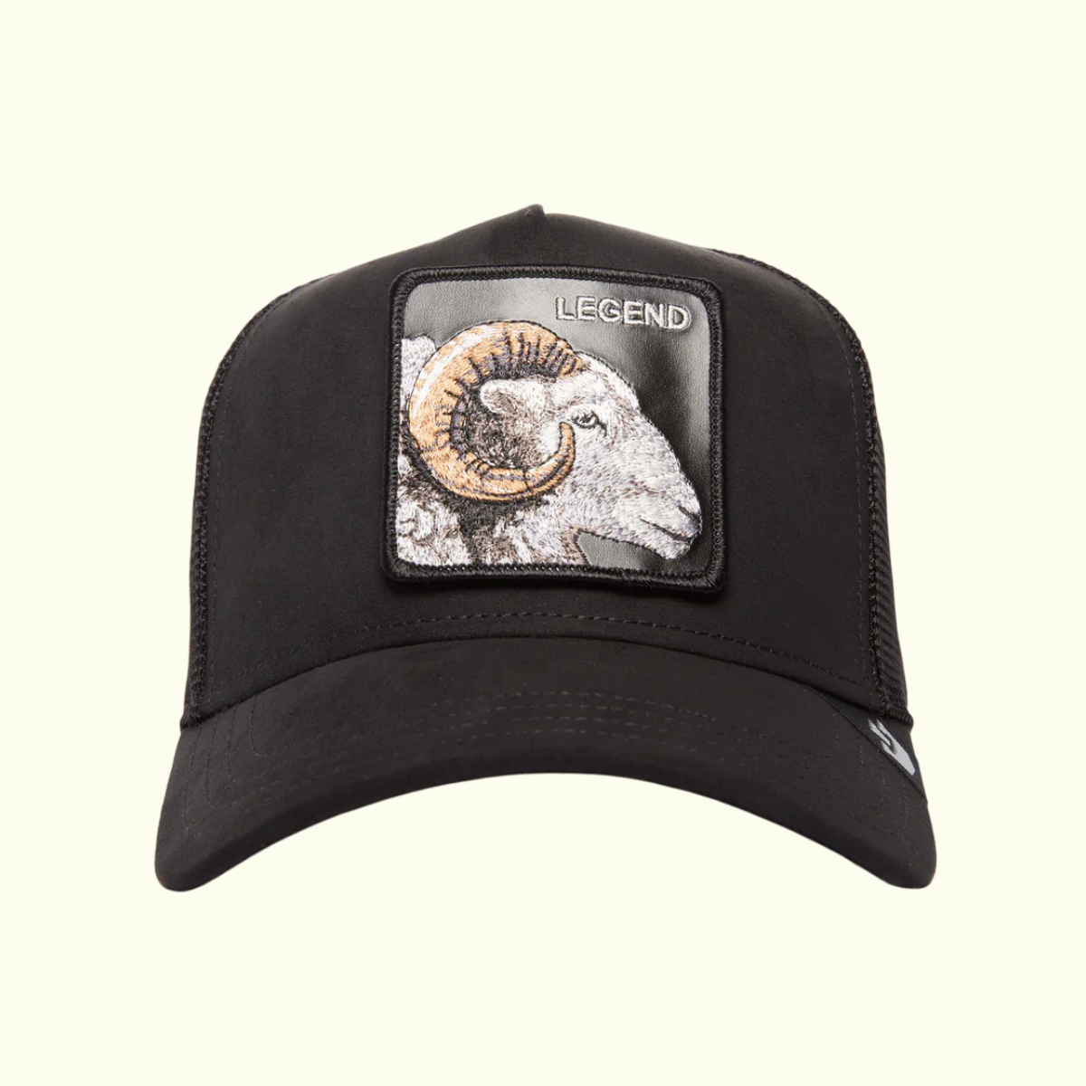 gorra goorin bros the suede ram black 90625743826