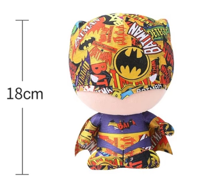 PELUCHE BATMAN DZNR LOGO COMICS YUME 80TH YEARS			