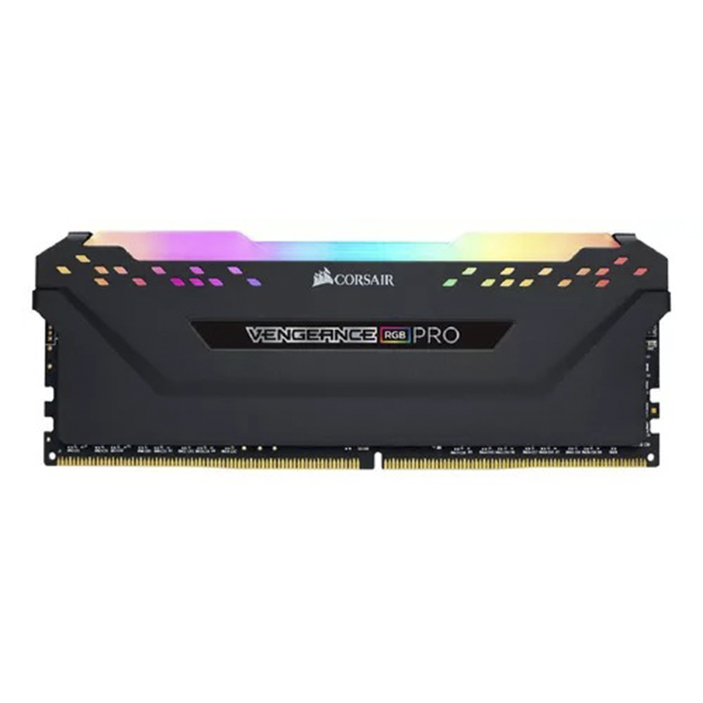 RAM CORSAIR DDR4 VENGEANCE PRO 8GB 3200 NEGRO RGB CMW8GX4M1Z3200C16 11M DE GARANTIA