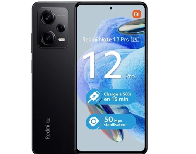 Xiaomi Celular Redmi Note 12 Pro Graphite Gray 12GB Ram 256GB ROM.