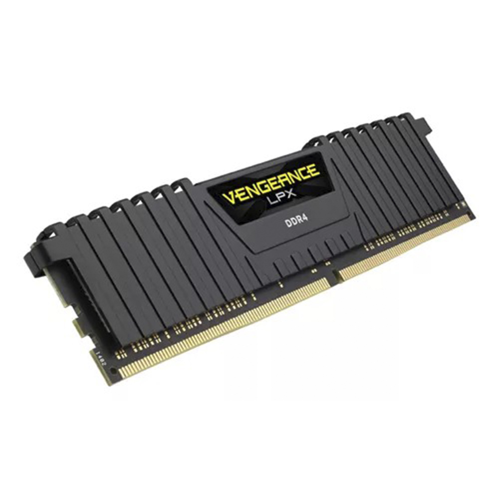 RAM CORSAIR DDR4 VENGEANCE 16GB 3200 NEGRO CMK32GX4M2E3200C16 11M DE GARANTIA