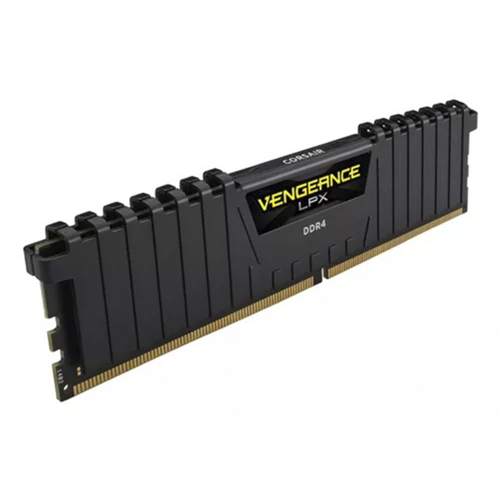 RAM CORSAIR DDR4 VENGEANCE 16GB 3200 NEGRO CMK32GX4M2E3200C16 11M DE GARANTIA