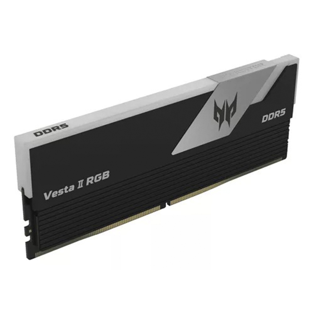 RAM ACER PREDATOR VESTA II DDR5 32GB 2X16 6000MH RGB NEGRO BL.9BWWR.327 12M DE GARANTIA