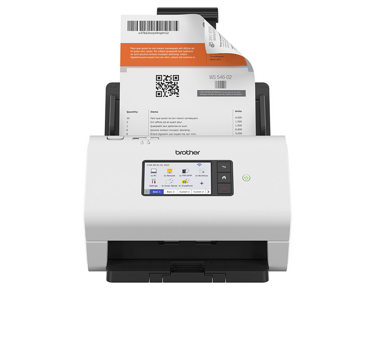 Scanner Brother ADS-4900W, 600 x 600DPI, Escáner Color, Escaneado ...