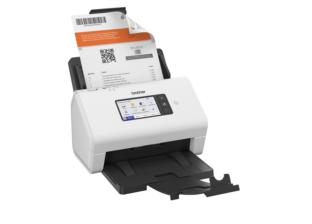 Scanner Brother ADS-4900W, 600 x 600DPI, Escáner Color, Escaneado ...