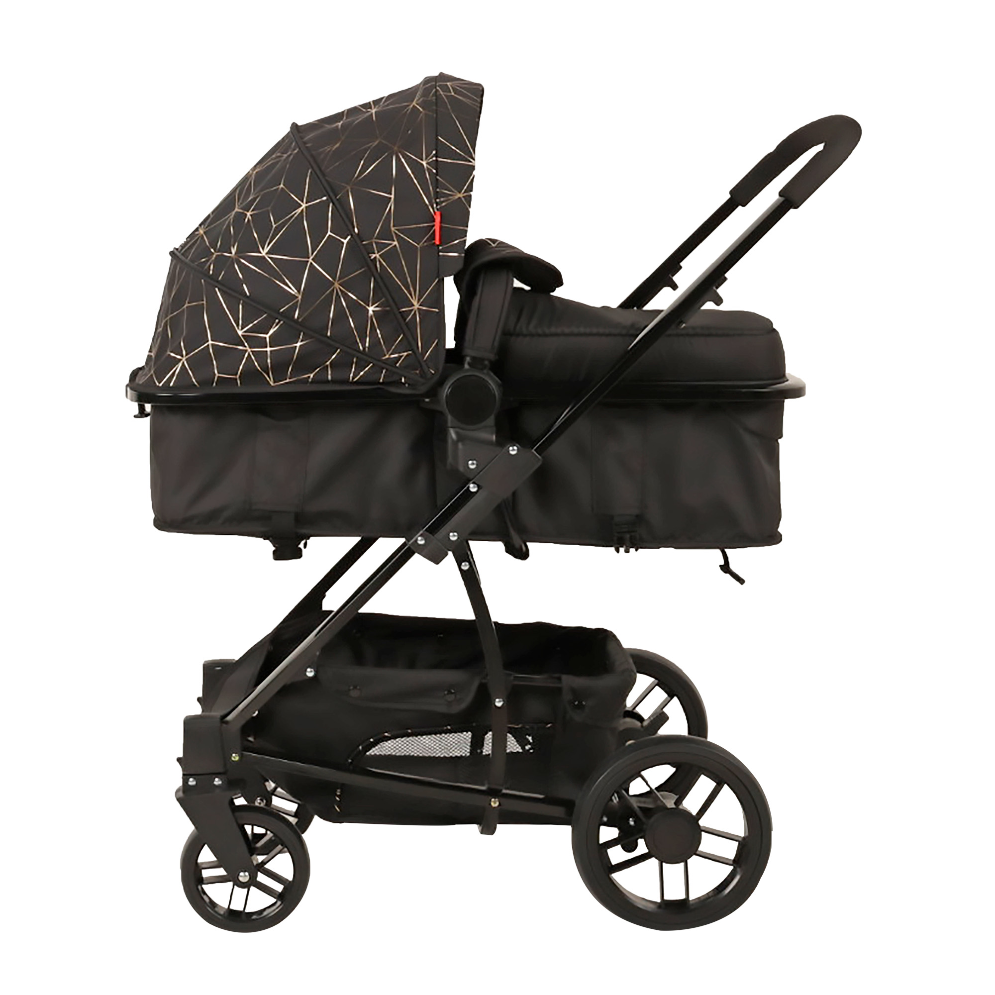 Carriola De Paseo D'bebé Lulú Travel System Sistema De Viaje Color Negro