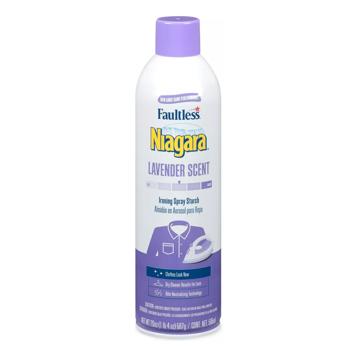 Almidón En Aerosol Niagara Lavanda 20oz 3pz