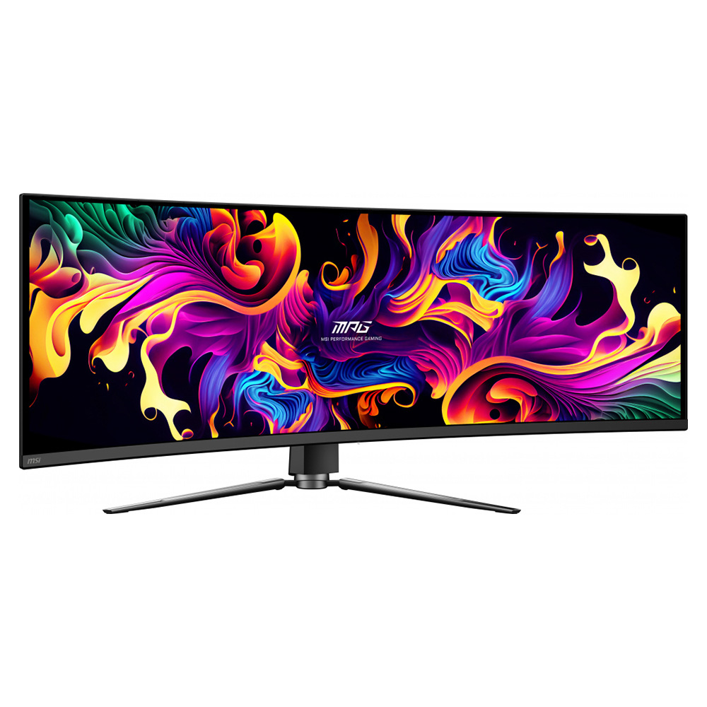 MONITOR MSI 49" 491CQP .03MS 144HZ DQHD CURVO DP HDMI NEGRO MPG 491CQP QD-OLED 