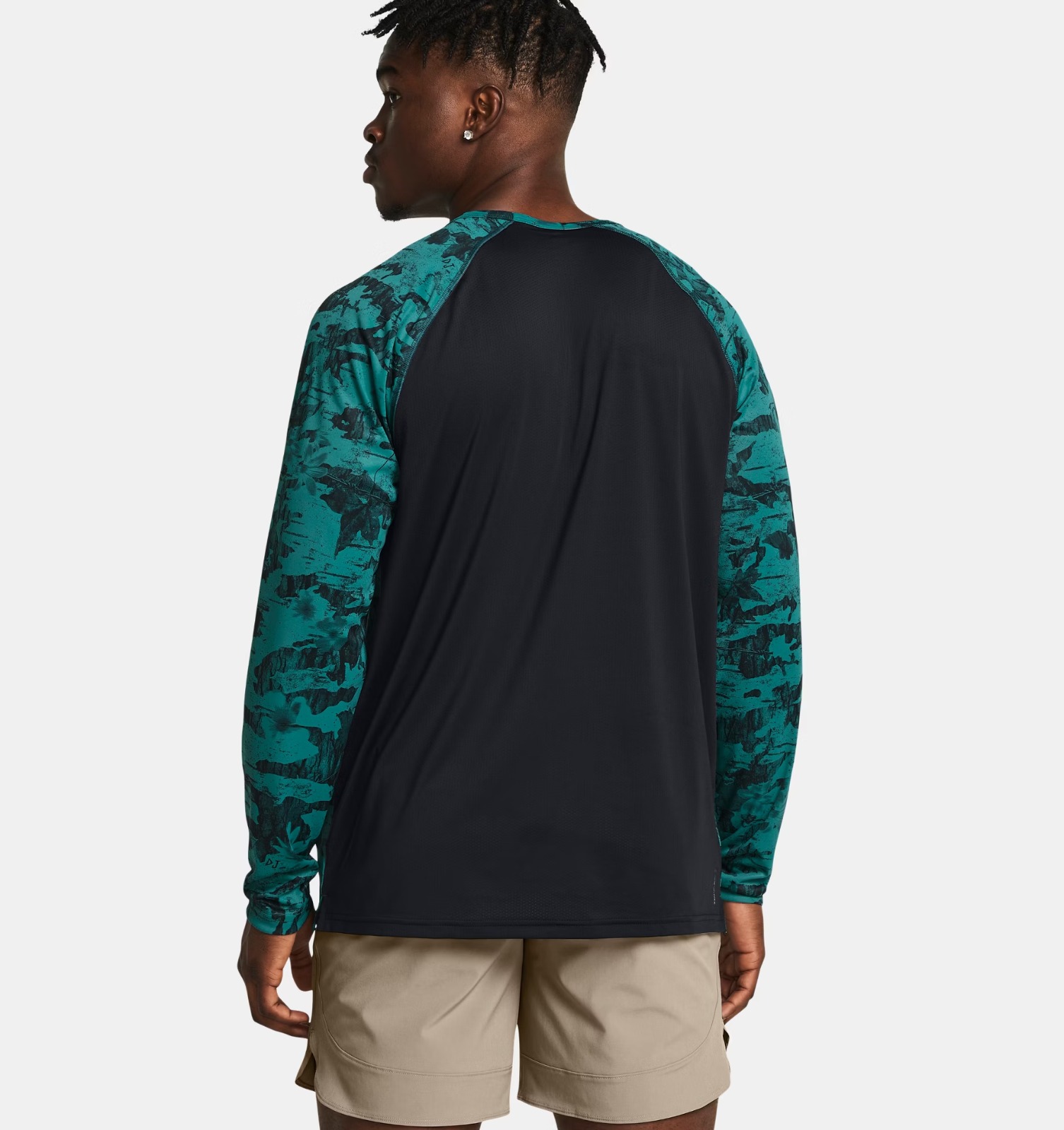 Playera Under Armour Project Rock Manga Larga Iso Chill 