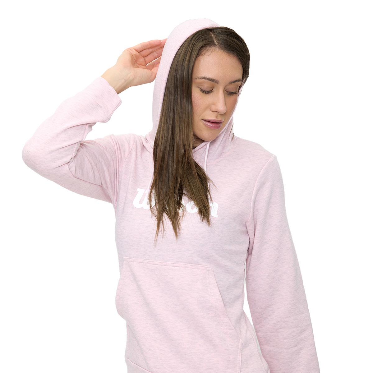 Sudadera Estampada Wilson con gorro French Terry para Mujer