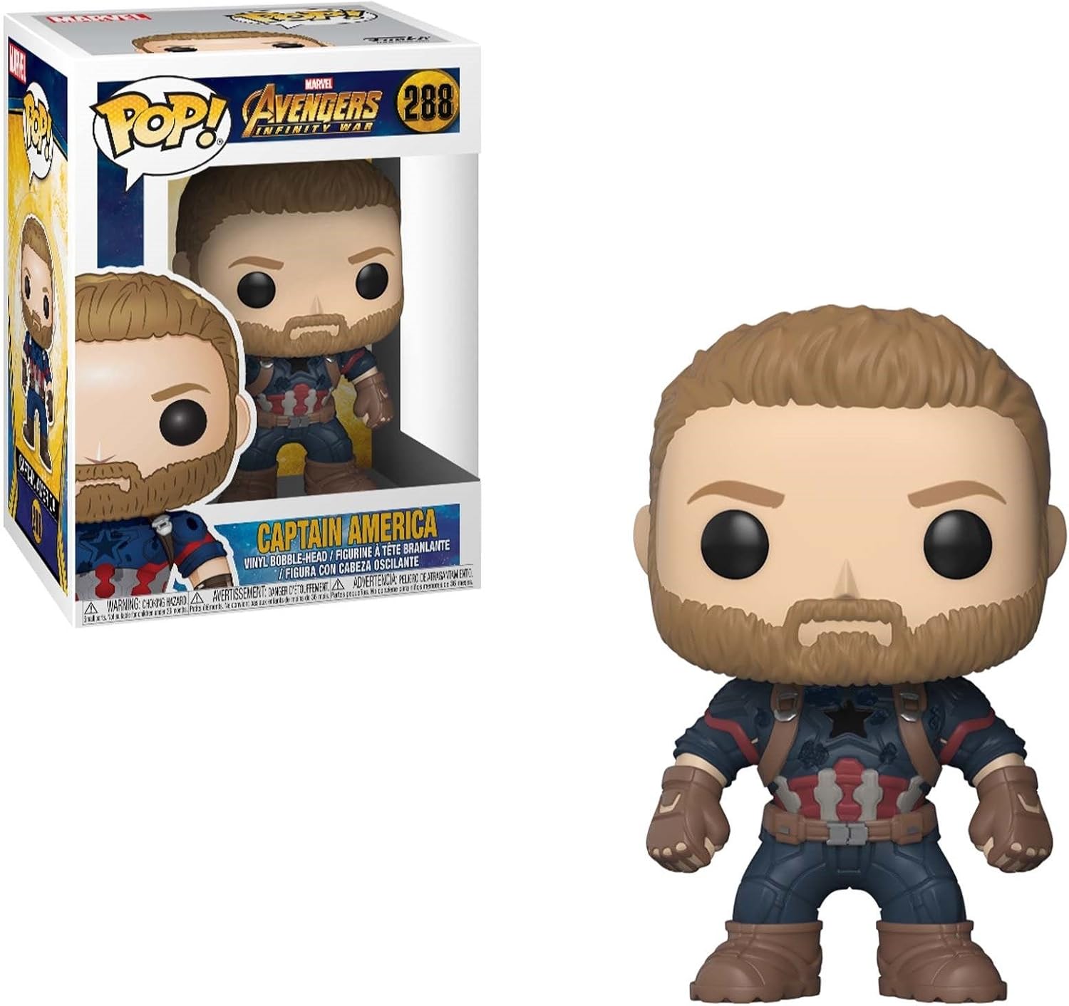 Play Video Funko POP! Marvel: Avengers Infinity War - Captain America