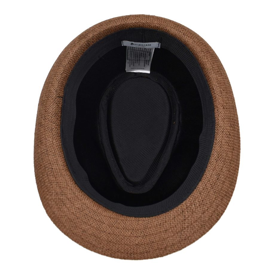 Sombrero Fedora Café Detalle de Cinta para Caballero 