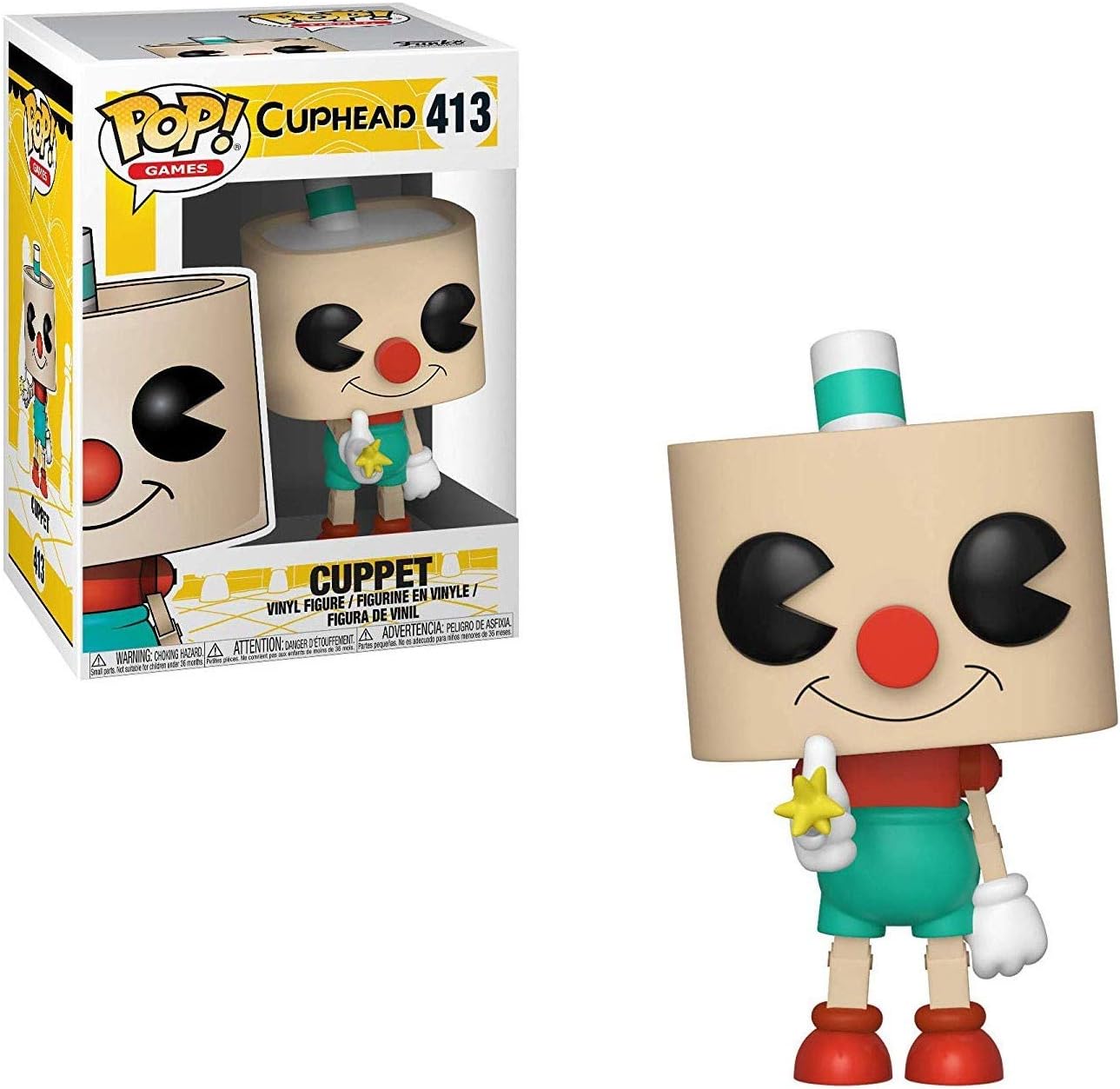 Cuphead Collectible cuppet 413