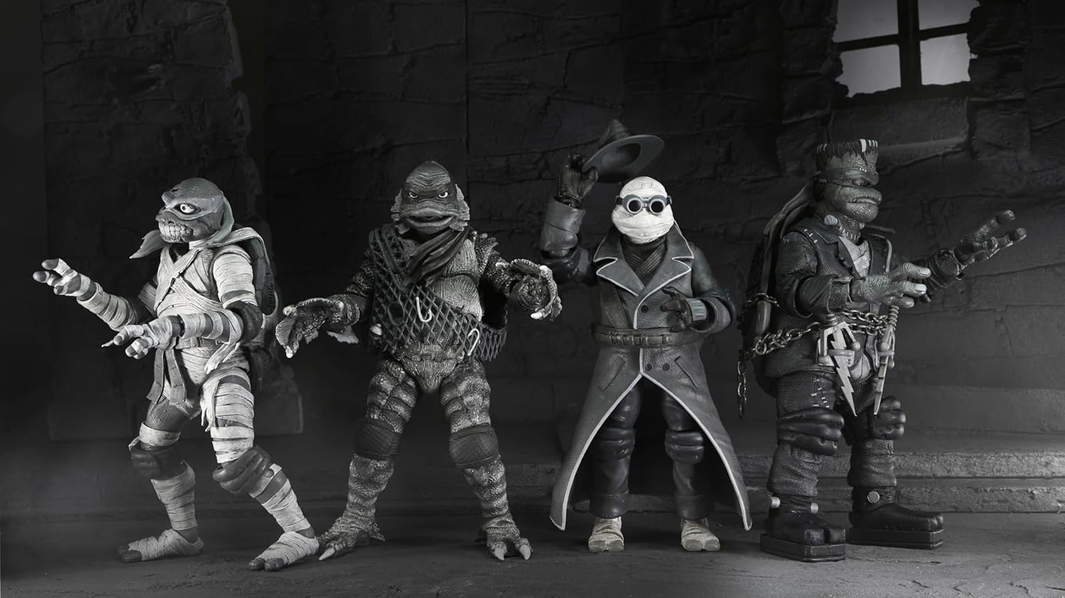 Neca Tortugas Ninja Mutantes Universales - Figura De Acción 7 pulgadas