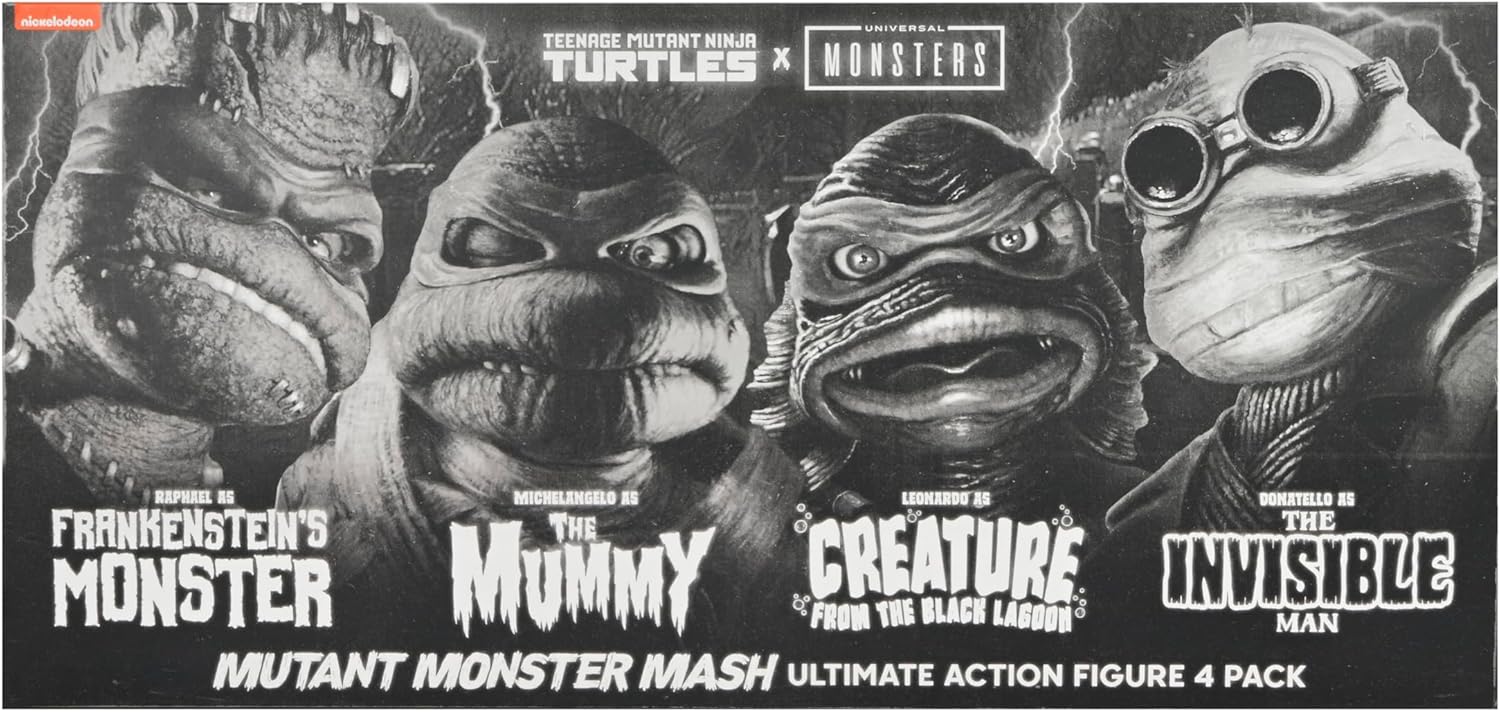 Neca Tortugas Ninja Mutantes Universales - Figura De Acción 7 pulgadas