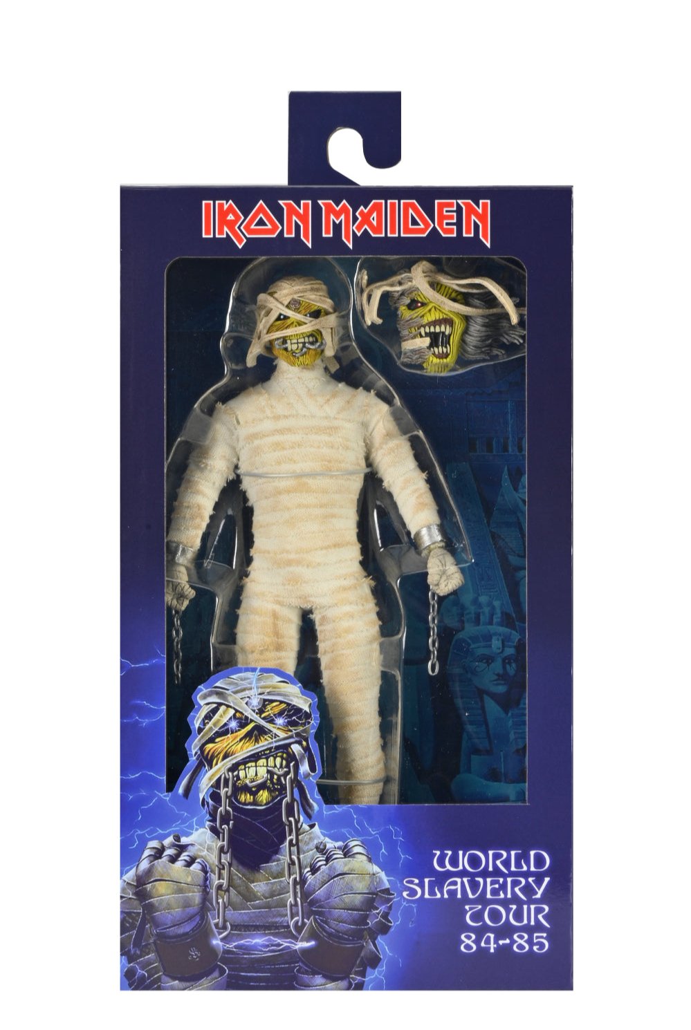 NECA Iron Maiden Eddie momia vestida 8 "figura de acción