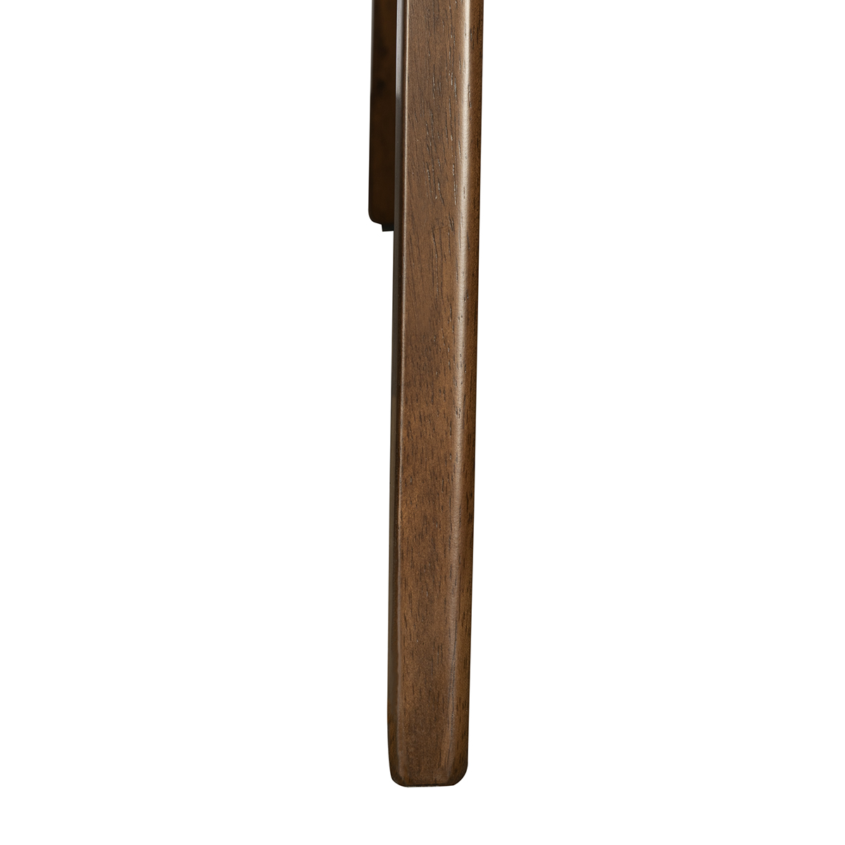 Silla Ari de madera y tapiz gris