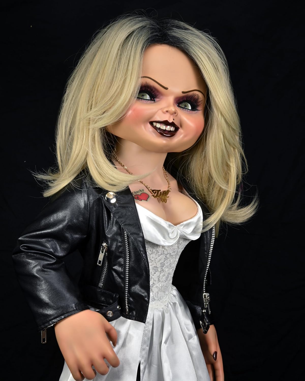 Réplica Muñeca Tiffany Bride Of Chucky Neca Toys 76,2 Cm 1:1