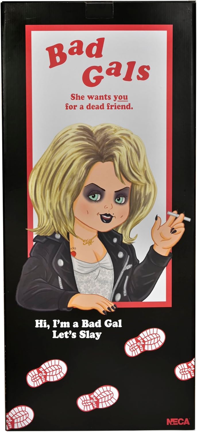 Réplica Muñeca Tiffany Bride Of Chucky Neca Toys 76,2 Cm 1:1