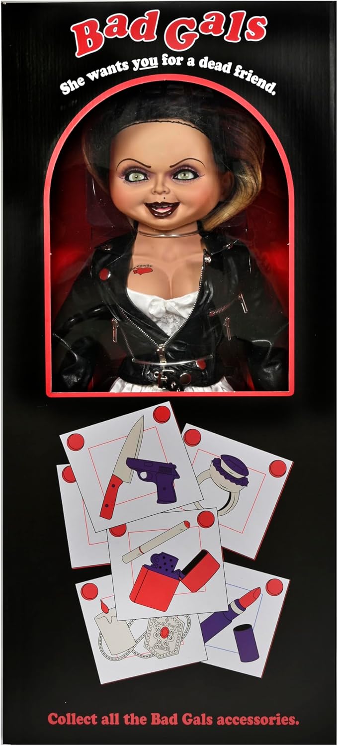 Réplica Muñeca Tiffany Bride Of Chucky Neca Toys 76,2 Cm 1:1