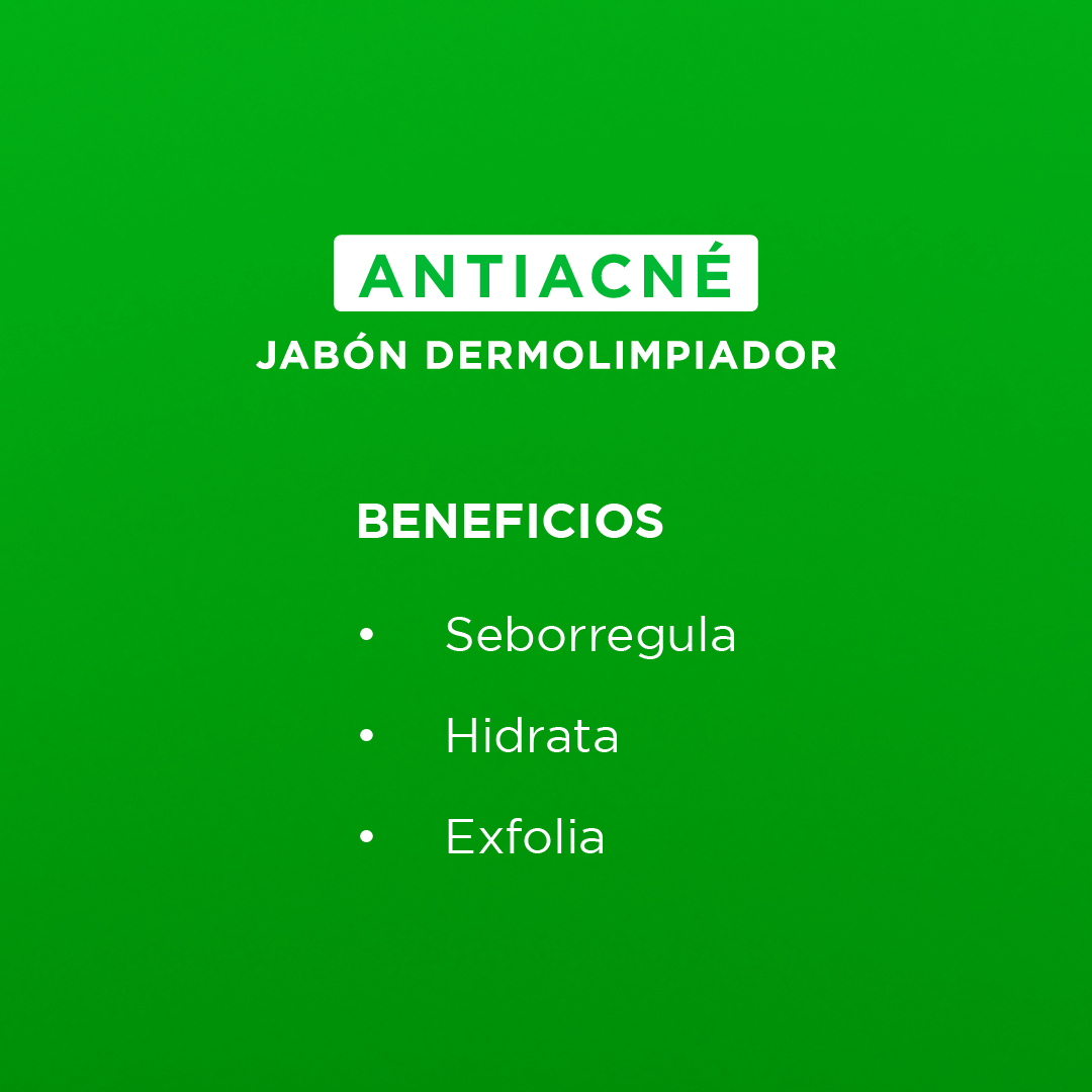 Jabón Antiacné  Dermolimpiador 100 g 