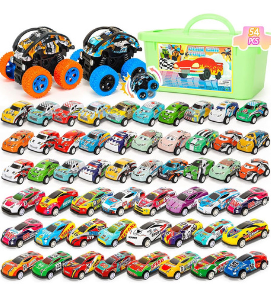 Hot Wheels Die Cast Pack Of 52 Autos Die Model colores