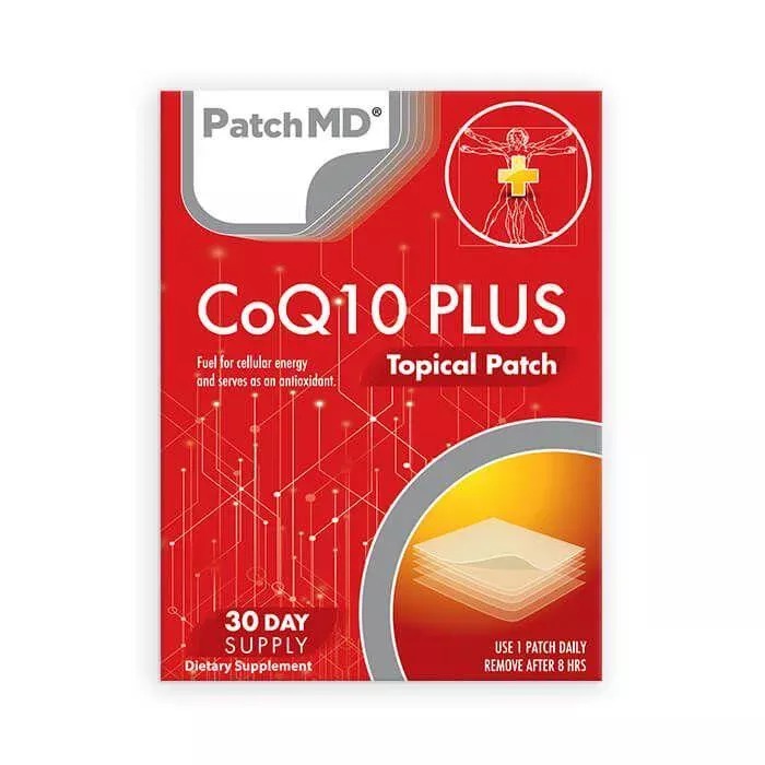 Parche Patch MD  Para Energía Celular Y Antioxidante CoQ10 Plus 