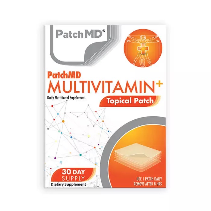 Parches multivitamínicos Patch MD Parche Tópico Combinación de 25 Nutrientes