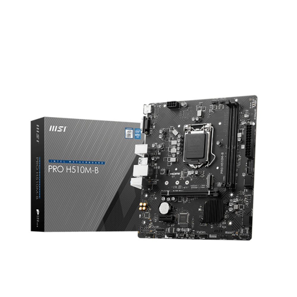 MB MSI PRO H510M-B II INTEL GEN 10 LGA1200 DDR4 64GB M-ATX PRO H510M-B II 