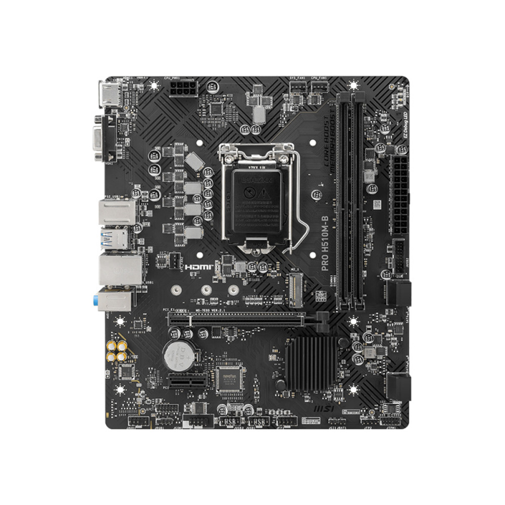 MB MSI PRO H510M-B II INTEL GEN 10 LGA1200 DDR4 64GB M-ATX PRO H510M-B II 