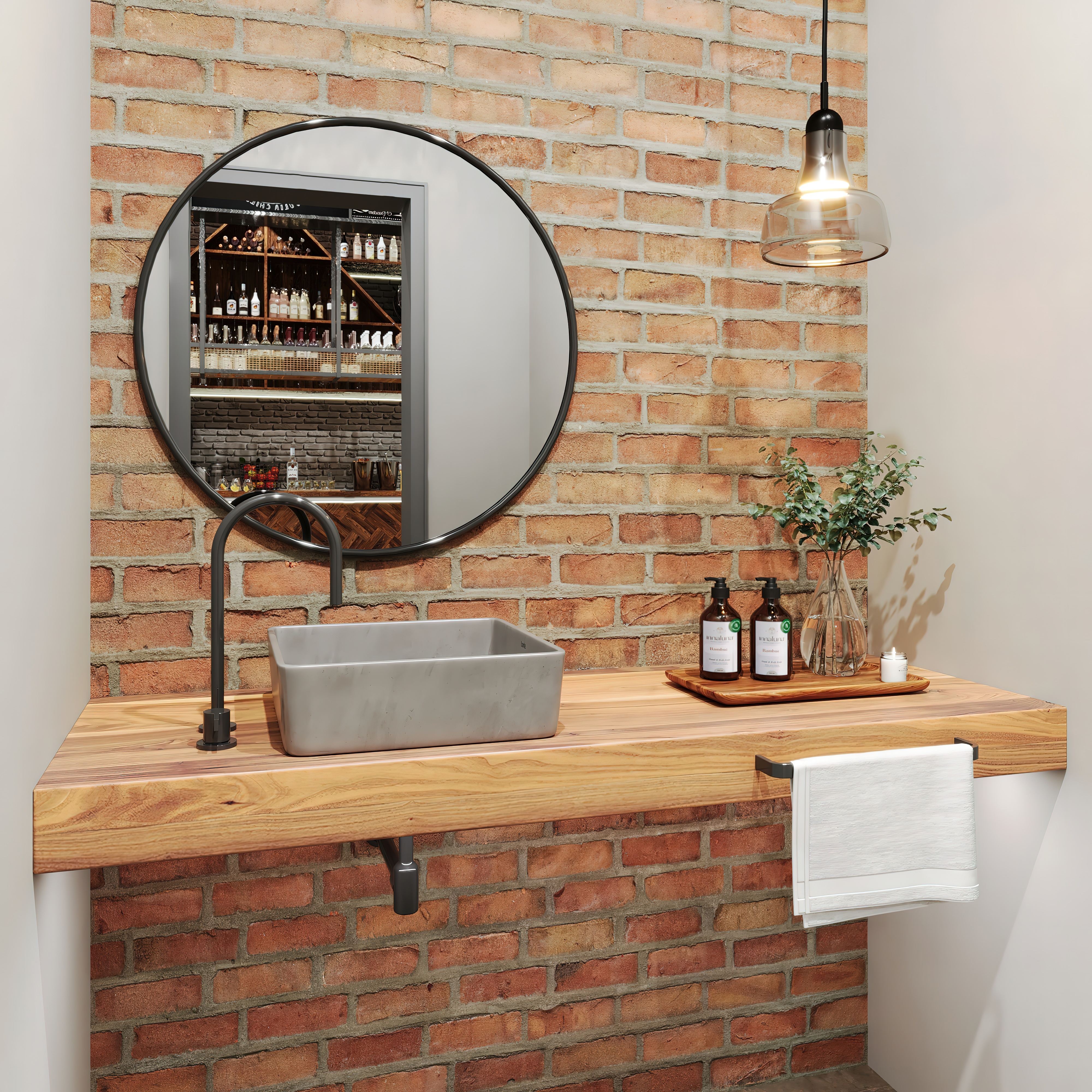 LAVABO NERU DE CONCRETO BANTE