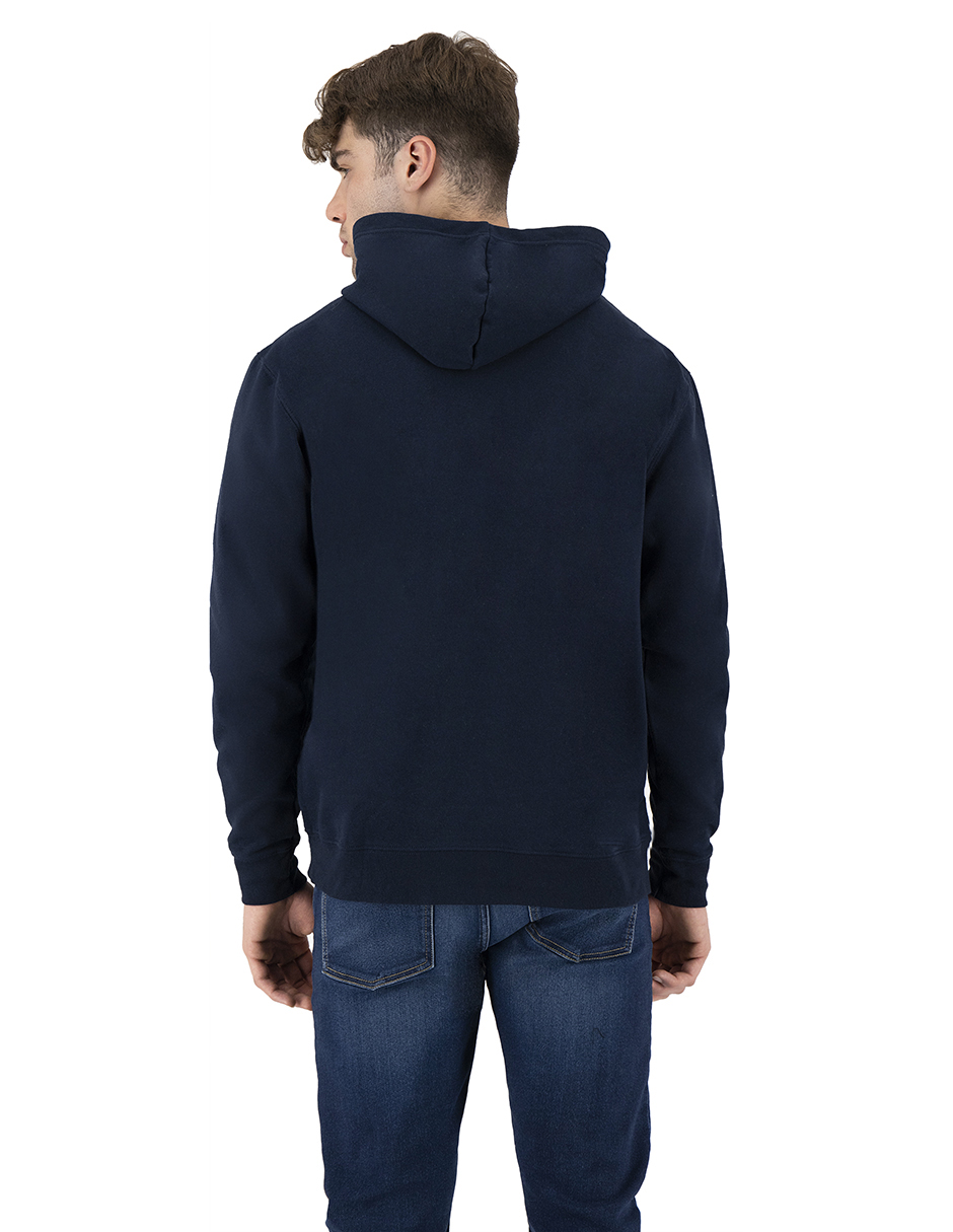 SET DE 2 SUDADERAS BÁSICAS NEGRO Y MARINO MEDIANA INDICUM HOMBRE