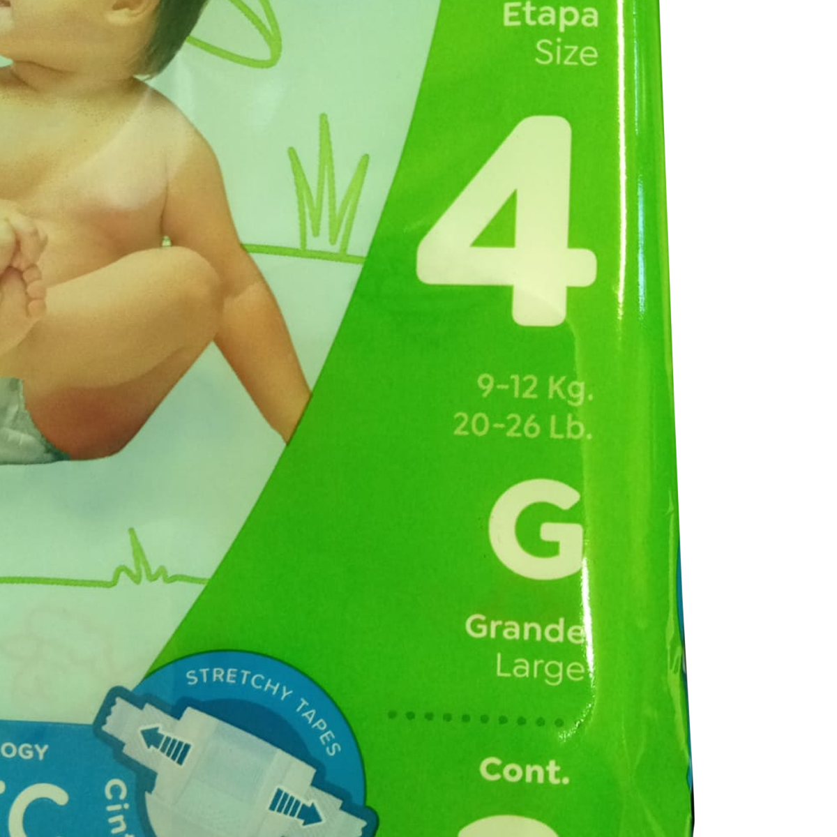 Pañal Bebin Súper Grande 3 Pz