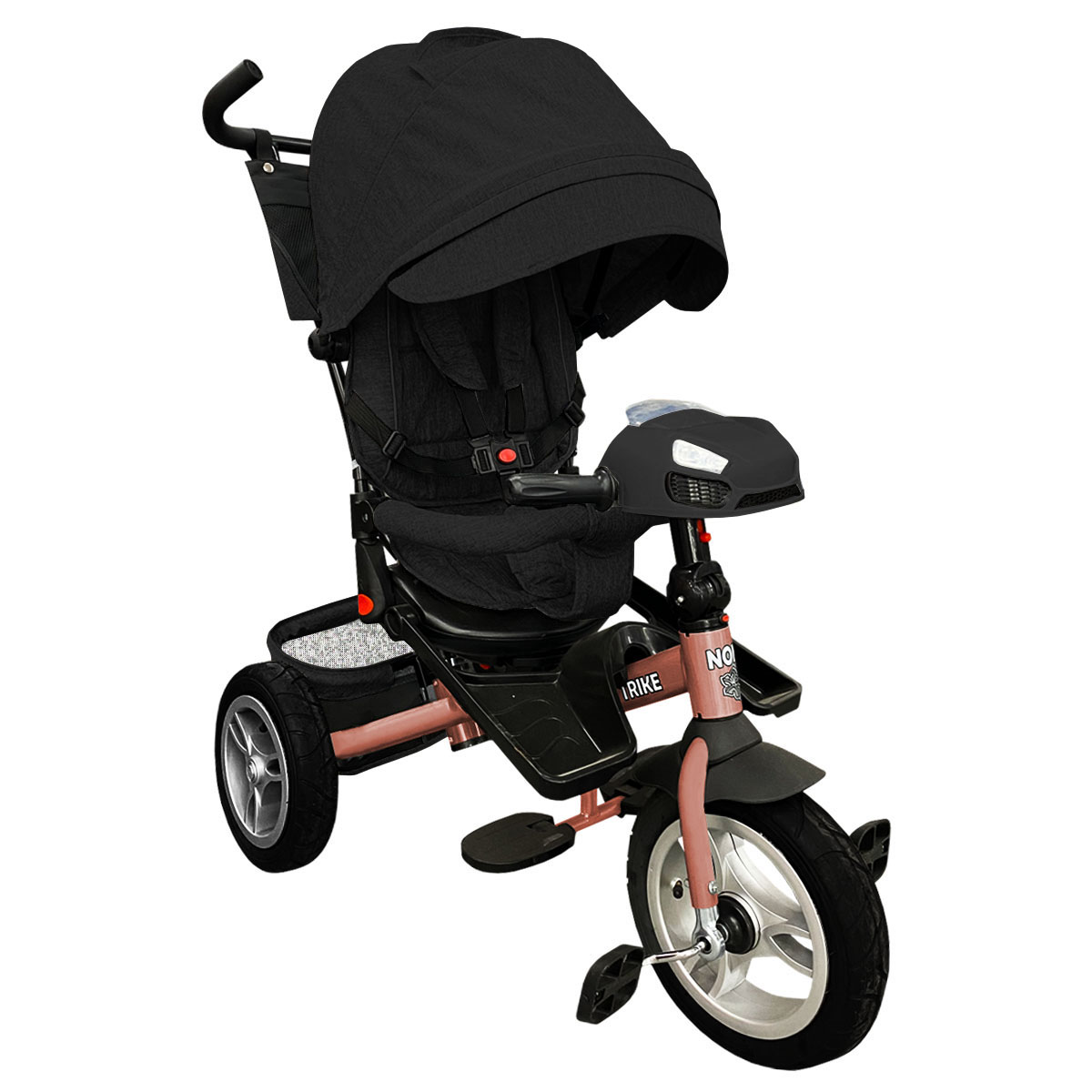 Triciclo Angelin de Lujo con Llantas de Aire 3041-L Negro
