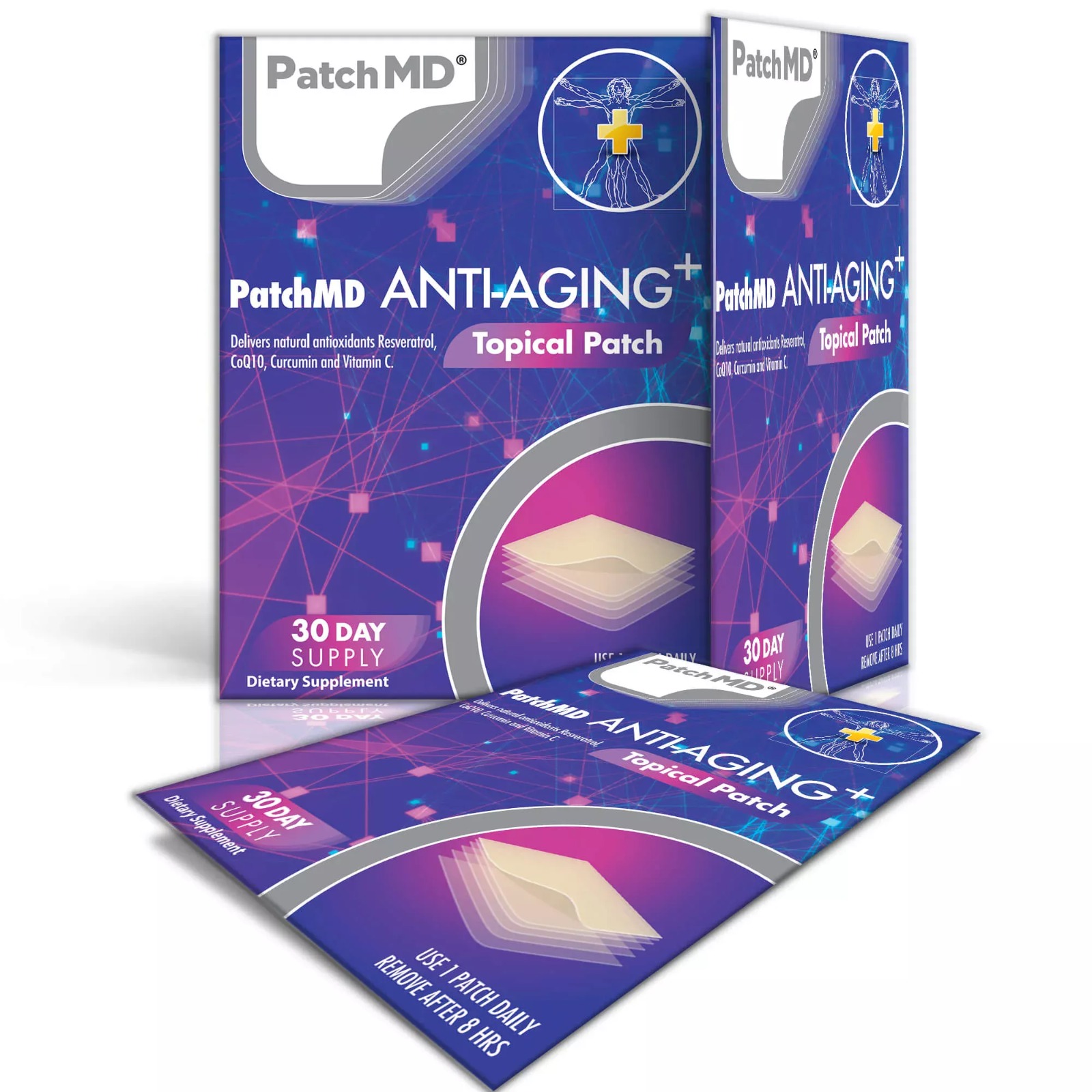 Patch MD Parches Anti Edad Parches Topico Anti Aging Topical