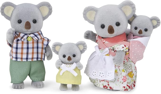 Calico Critters Koala Family Familia Sylvanian Ternurines