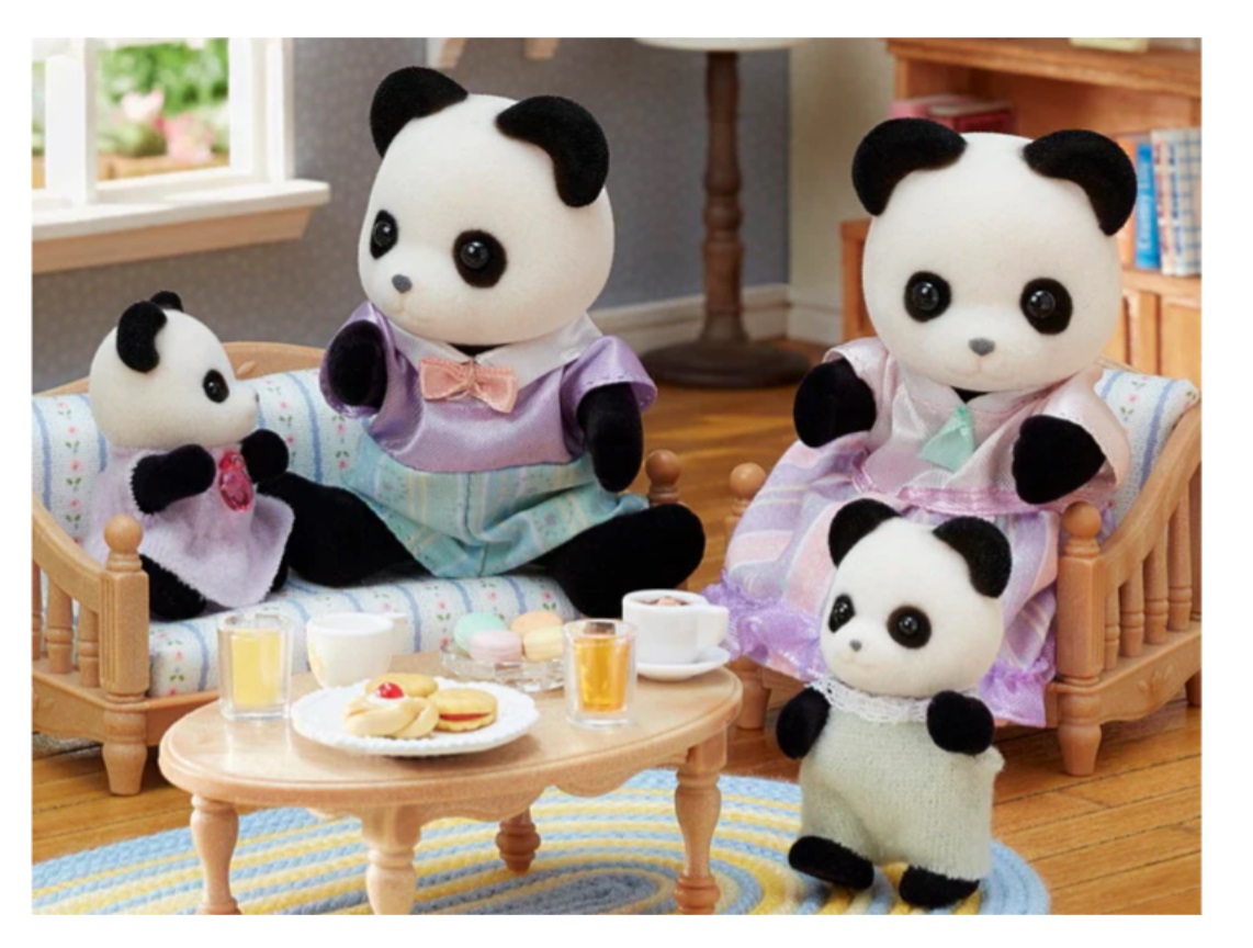 Set de Ternurines Familia Fandas Sylvanian Families Calico
