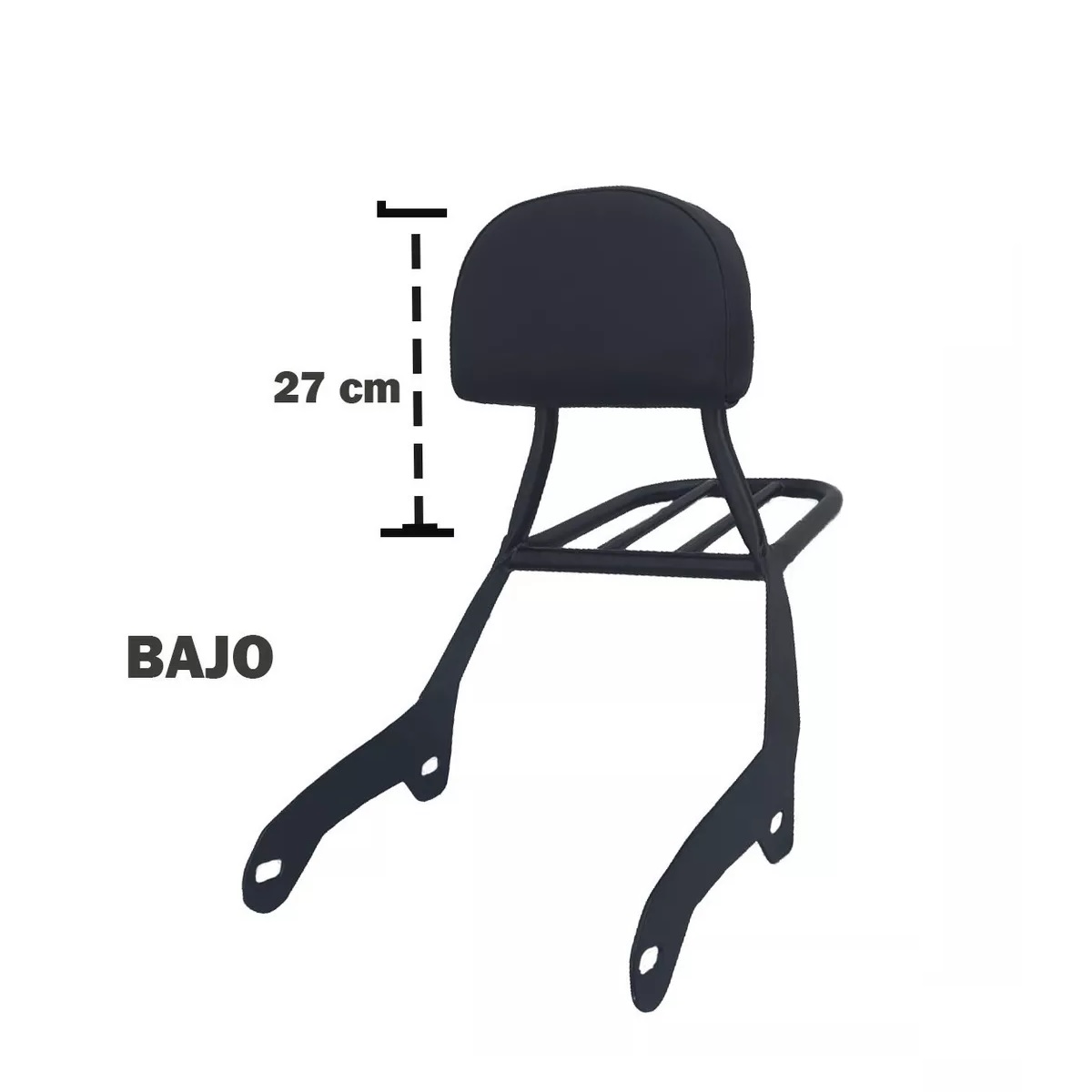 Respaldo Italika Tc200 O Tc250 + Defensa Tipo Harley