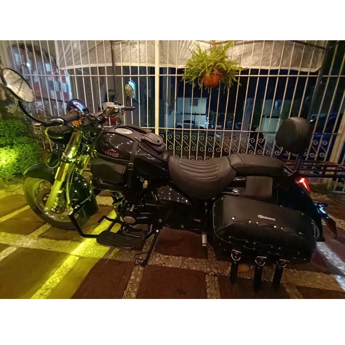 Respaldo Italika Tc200 O Tc250 + Defensa Tipo Harley