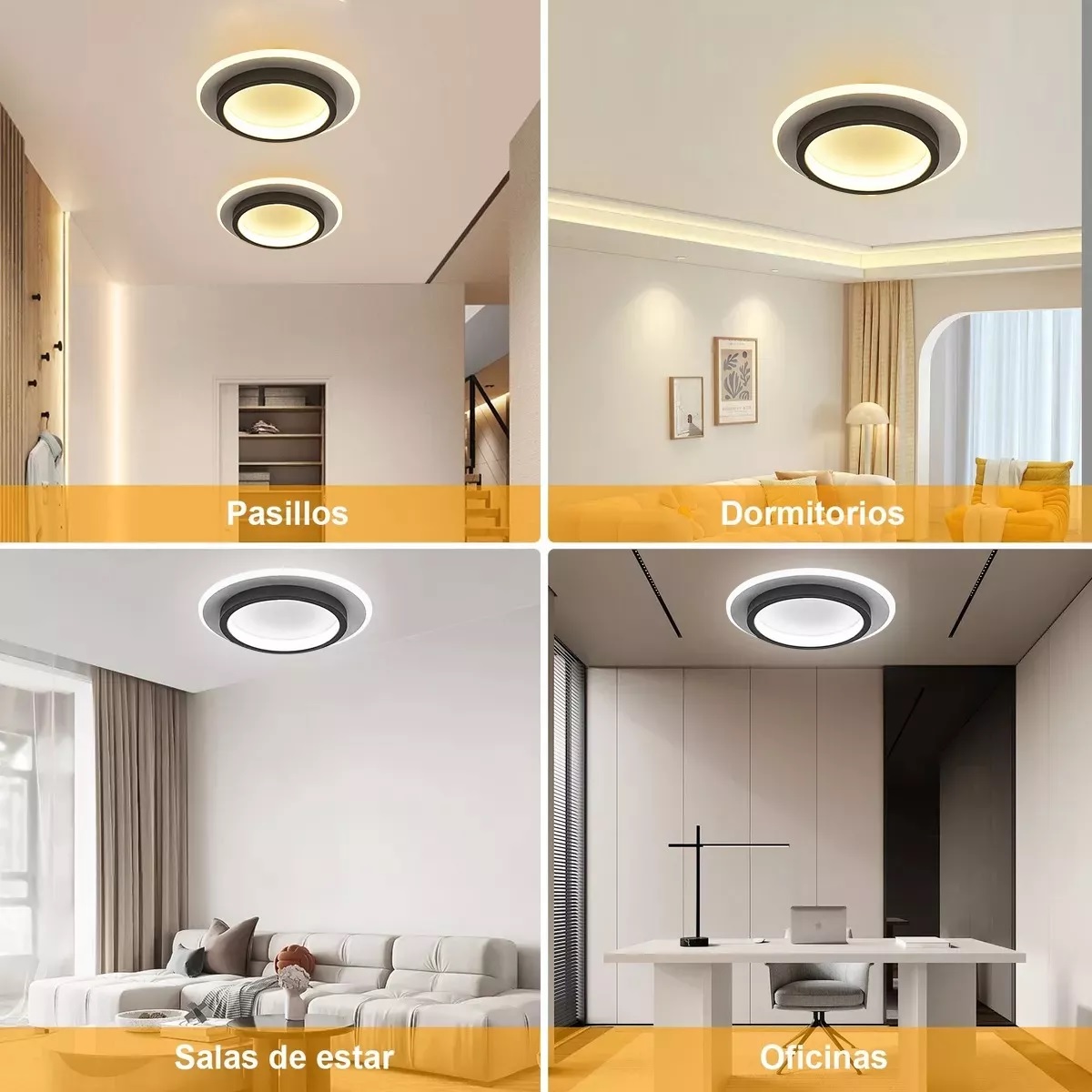 Lámparas De Techo Para Sala Cocina Modernas Decorativas Led